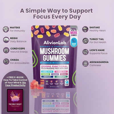Neuro-Flow 10 Functional Mushroom Gummies