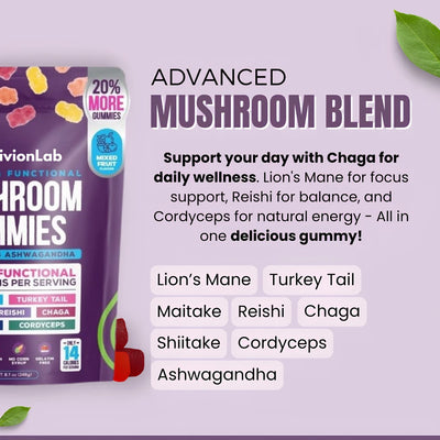 Neuro-Flow 10 Functional Mushroom Gummies