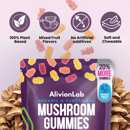 FocusFuel™ Functional Mushroom Gummies