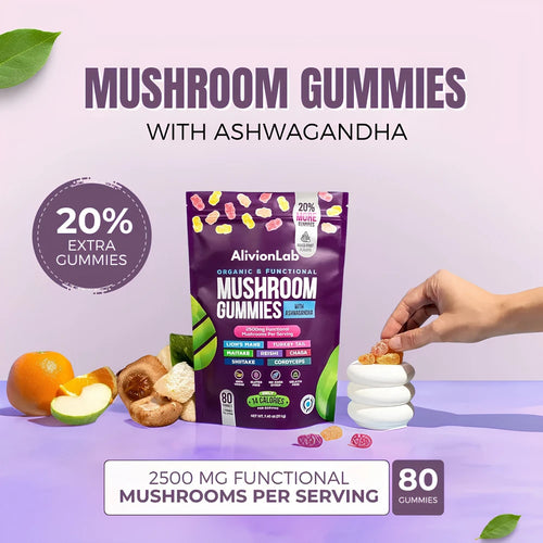FocusFuel™ Functional Mushroom Gummies
