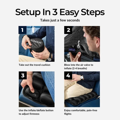 Inflatable Travel Cushion