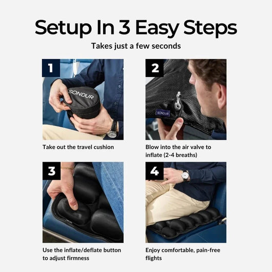 Inflatable Travel Cushion